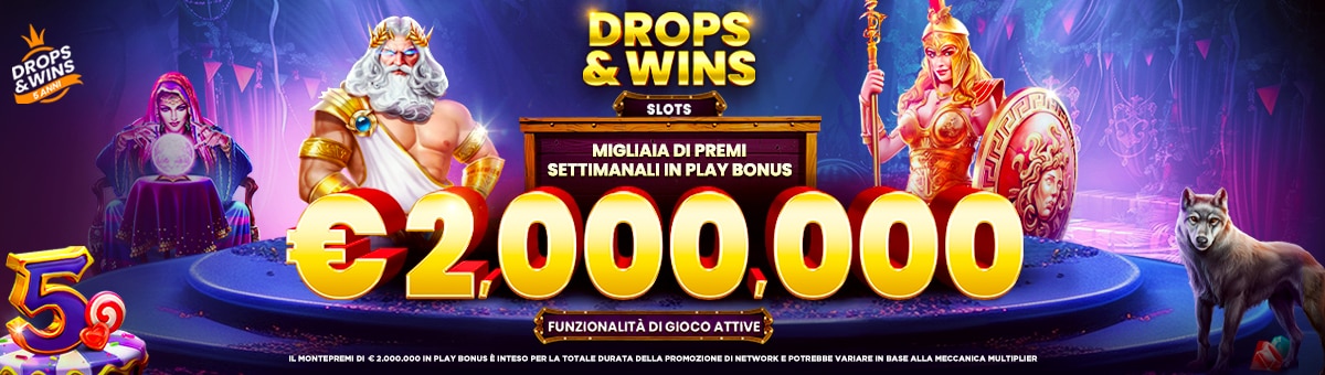 where to play drops & wins