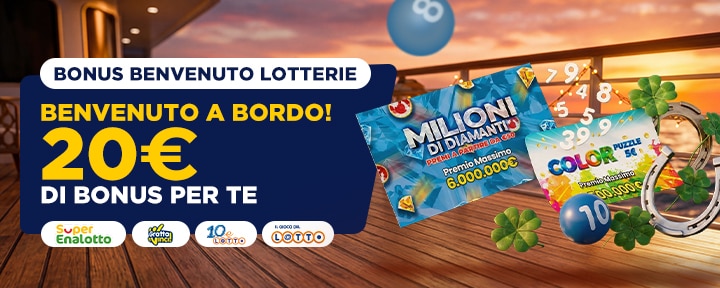 GoldBet mobile app interface showcasing promotional lottery offer on a smartphone screen